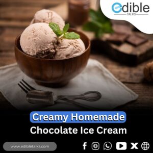 Home made Choclate icecream Edibletalks
