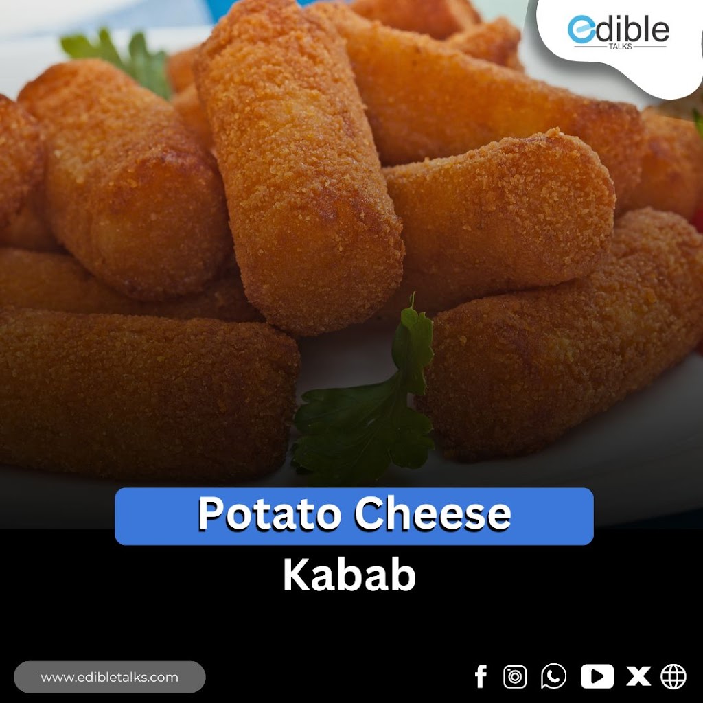 Potato Cheese Kebab Recipe || Edible Talks