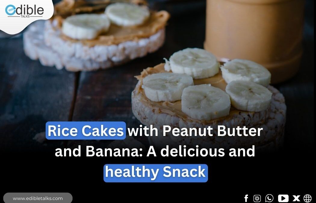 Easy Rice Cakes with Peanut Butter and Banana – Healthy Snacks