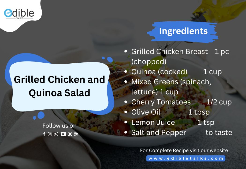 Grilled Chicken and Quinoa Salad