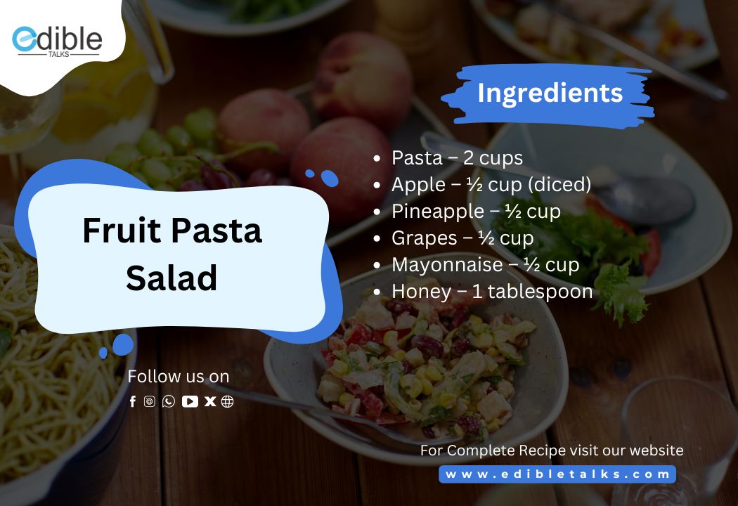 Fruit Pasta recipe