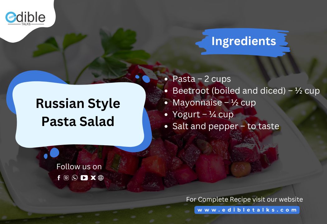 Russian Style Pasta Salad